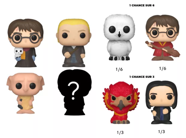 Funko Bitty Pop! HARRY POTTER - Harry Potter - 4 Pack 2.5cm - Afbeelding 2