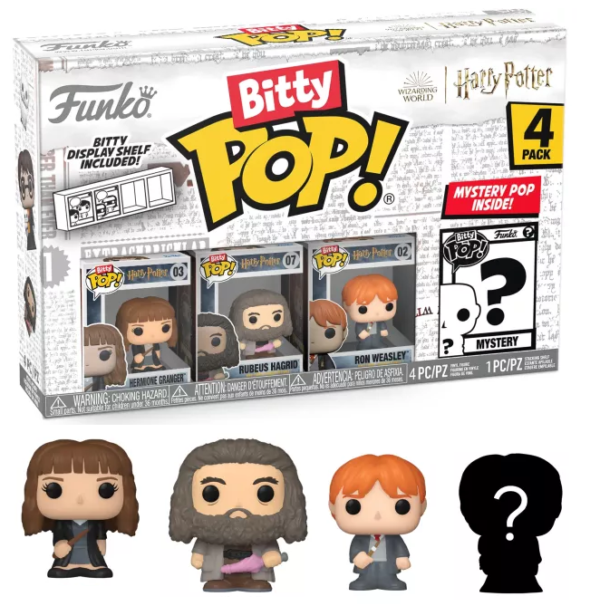 Funko Bitty Pop! HARRY POTTER - Hermione - 4 Pack 2.5cm