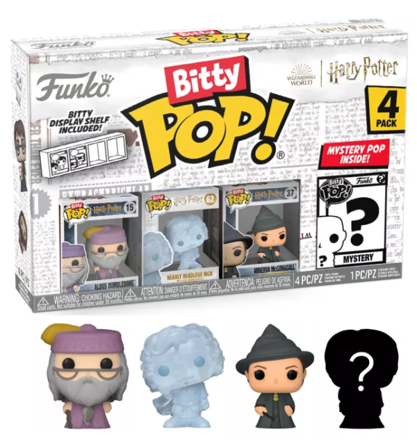 Funko Bitty Pop! HARRY POTTER - Dumbledore - 4 Pack 2.5cm