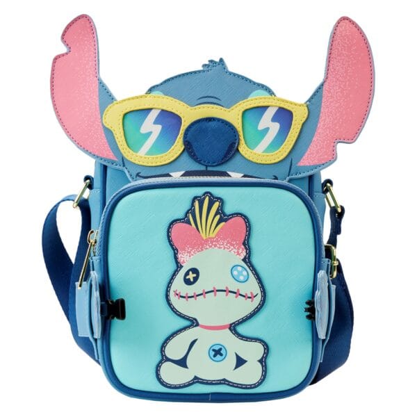 DISNEY - Stitch "Beach Day" - Crossbuddy Bag Loungefly - Afbeelding 2