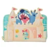 DISNEY - Stitch Sandcastle "Beach Surprise" - Wallet LoungeFly