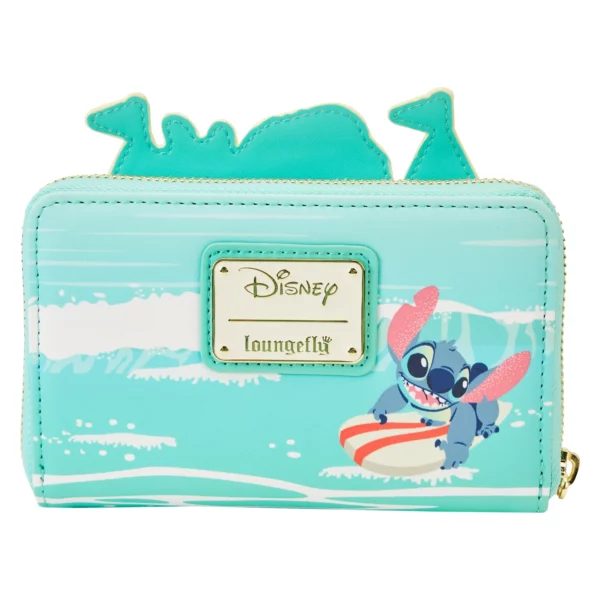 DISNEY - Stitch Sandcastle "Beach Surprise" - Wallet LoungeFly - Afbeelding 3