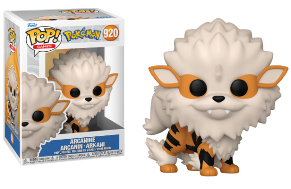 Funko Pop! Games: Pokemon - Arcanine (920)