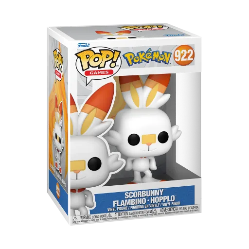 Funko Pop! Games: Pokemon - Scorbunny (922) - Afbeelding 2