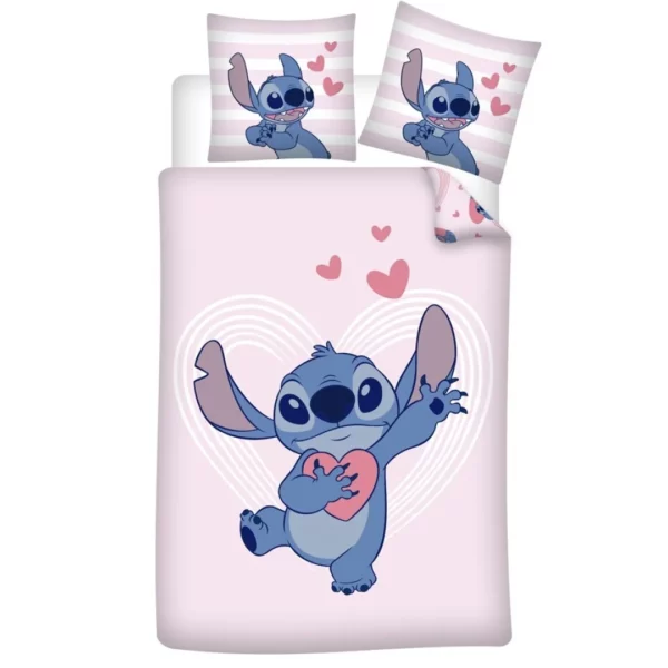 LILO & STITCH - Love - Duvet Cover 140x200cm - 'Cotton'