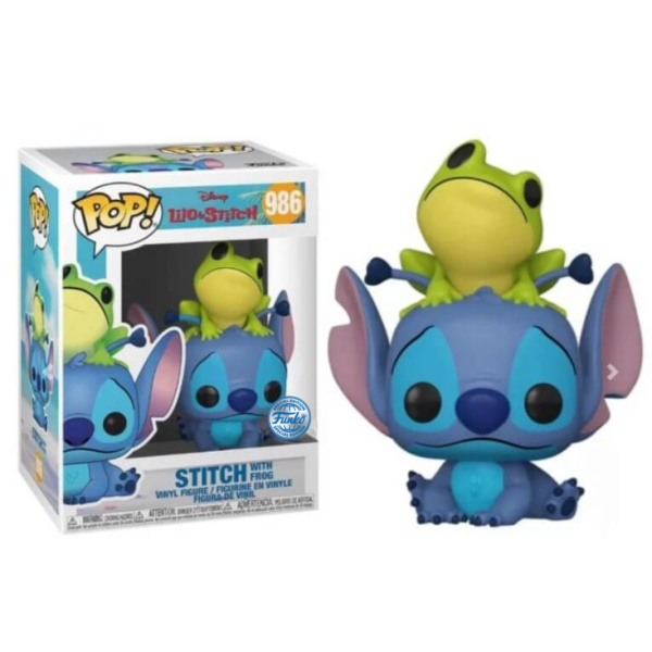 Funko Pop! Lilo & Stitch: Stitch w/ Frog (986) Special Edition