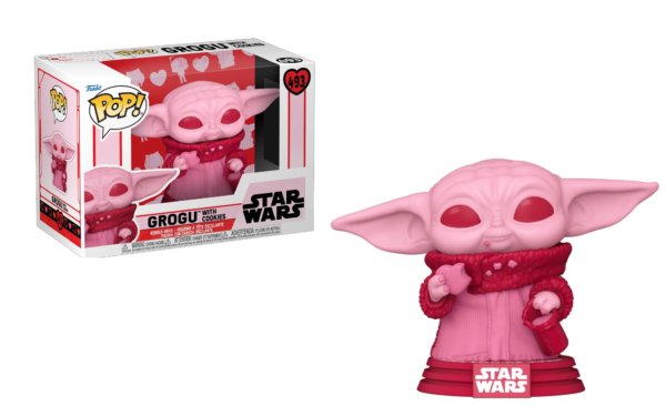 Funko Pop! Star Wars/The Mandalorian: Valentine - The Child with cookie (493)
