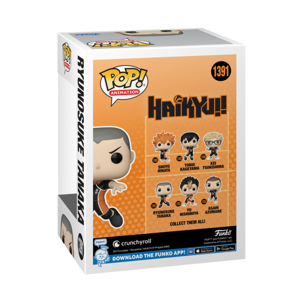 Funko Pop! Animation: HAIKYU! - Ryunosuke Tanaka (1391) - Afbeelding 4