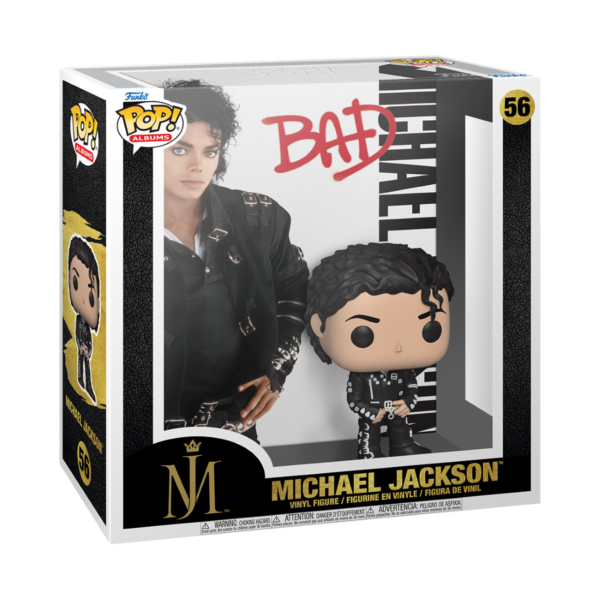 Funko Pop! Rocks - Michael Jackson - POP Albums Nr 56 - Bad - Afbeelding 2