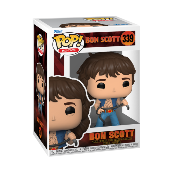 Funko Pop! Rocks: AC/DC - Bon Scott (339) - Afbeelding 2