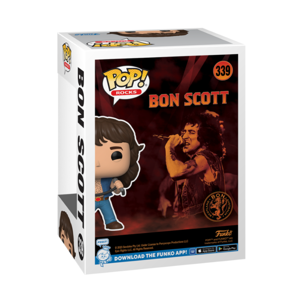 Funko Pop! Rocks: AC/DC - Bon Scott (339) - Afbeelding 4