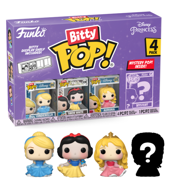 Funko Bitty Pop! DISNEY PRINCESS - Cinderella - 4 Pack 2.5cm