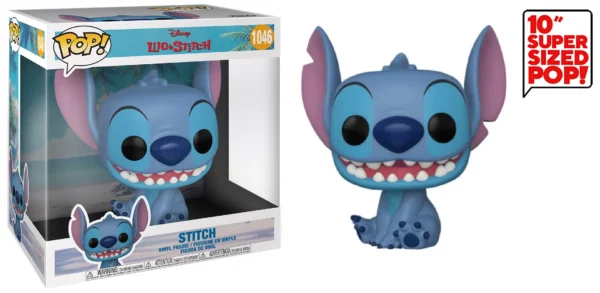 Funko Pop! Lilo & Stitch: Jumbo 10" Stitch (1046)