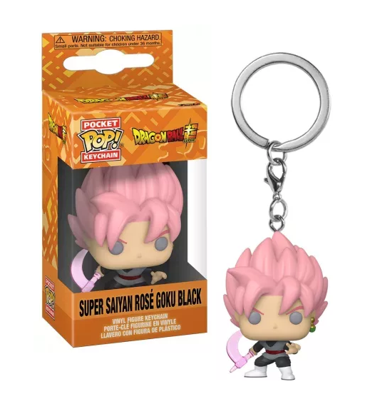 DRAGON BALL Z - Pocket Pop Keychain - S.S.Rosé Goku Black