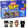 Funko Bitty Pop! DC COMICS - Batman - 4 Pack 2.5cm