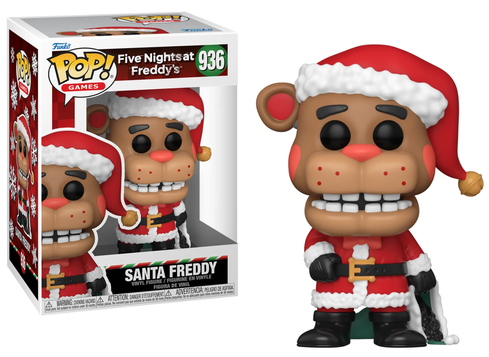 Funko Pop! Games – FNAF – Santa Freddy (936)