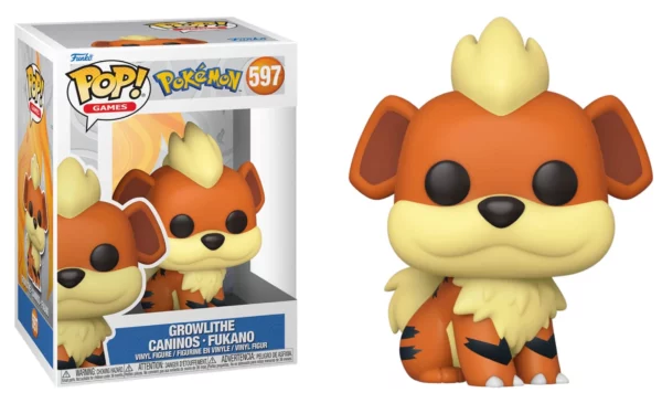 Funko Pop! Games: Pokemon - Growlithe (597)