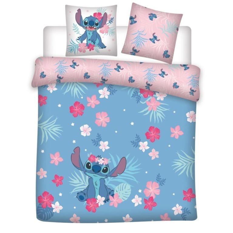 LILO & STITCH - Stitch Blue Dream - Duvet Cover 240x220cm - 'Cotton'