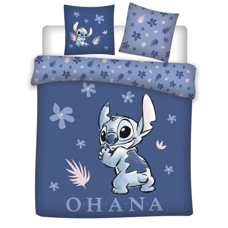 LILO & STITCH - Stitch Ohana - Duvet Cover 240x220cm - 'Cotton'