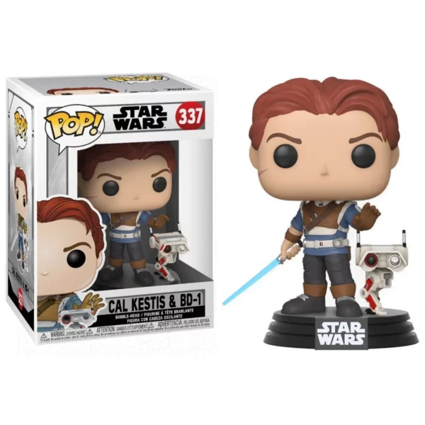 Funko Pop! Star Wars Jedi Fallen Order: Cal Kestis with BD-1 (337)