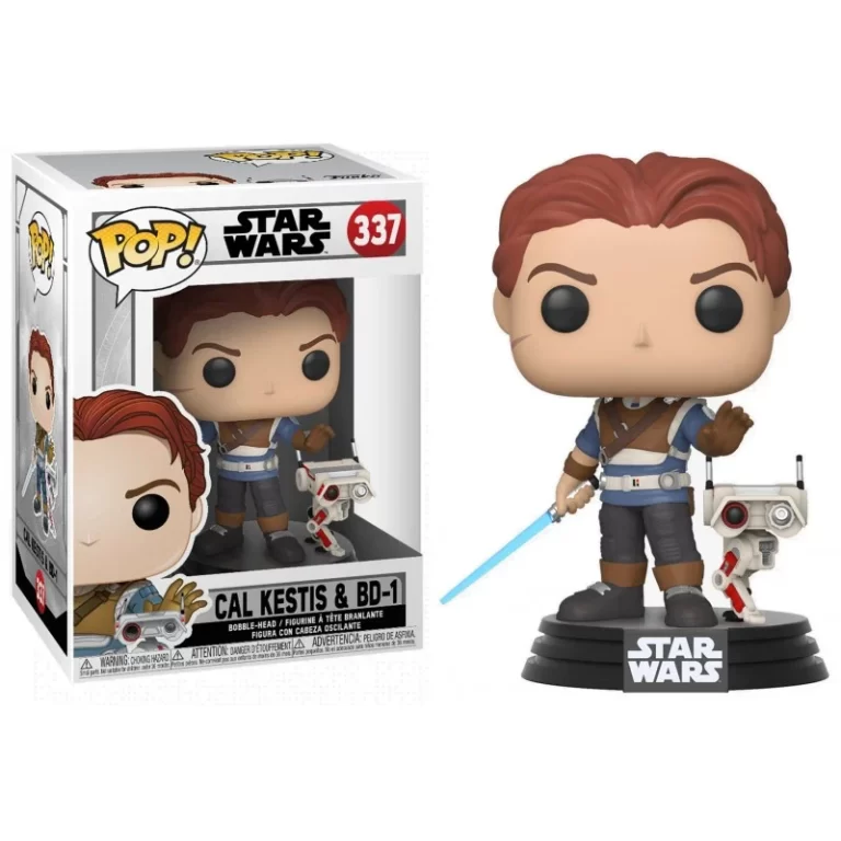 Funko Pop! Star Wars Jedi Fallen Order: Cal Kestis with BD-1 (337)