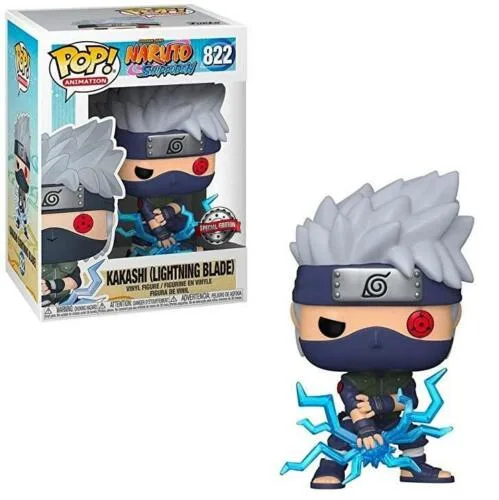 Funko Pop! Animation: Naruto - Kakashi Lightning Blade (822) GITD Special Edition
