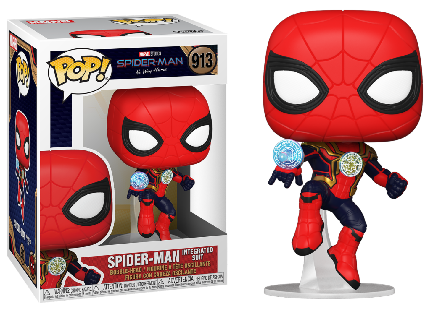 Funko Pop! Marvel: Spider-Man Integrated Suit (913)