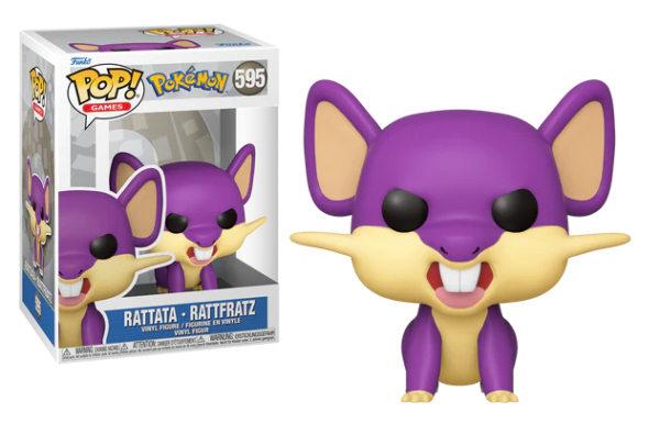 Funko Pop! Games: Pokemon - Rattata (595)
