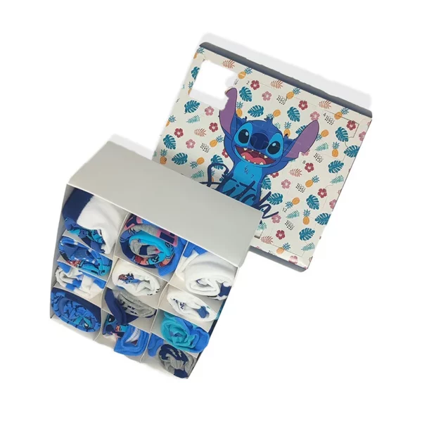 STITCH - Geschenkdoos/Adventkalender - 12 paar sokken (Maat 35-41) - Afbeelding 2