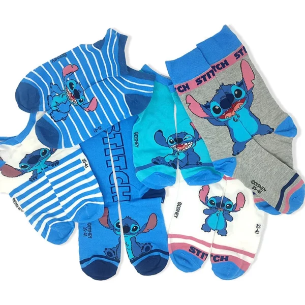STITCH - Geschenkdoos/Adventkalender - 12 paar sokken (Maat 35-41) - Afbeelding 3