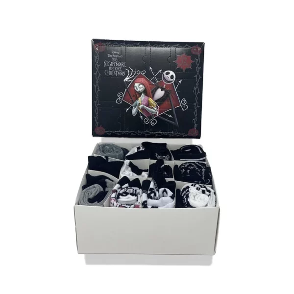 NBX - Geschenkdoos/Adventkalender - 12 paar sokken (Maat 35-41) - Afbeelding 2