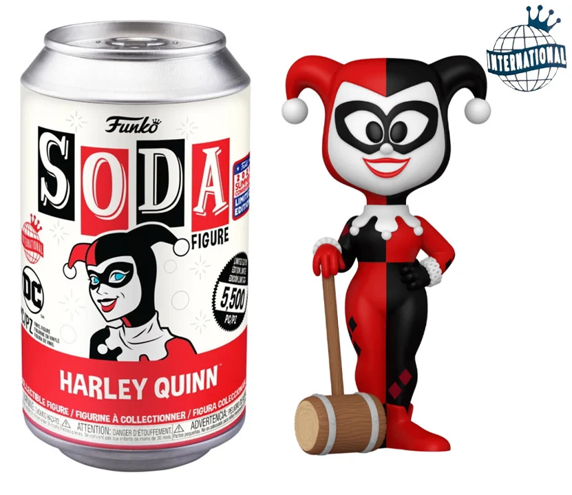 DC COMICS - POP Vinyl Soda - Harley Quinn with Mallet w/Chase