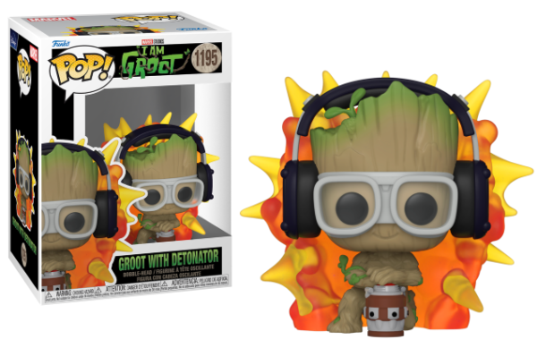 Funko Pop! I AM GROOT – Groot with detonator (1195)