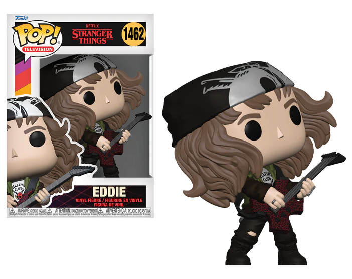 Funko Pop! Television: Stranger Things S4 - Hunter Eddie with Guitar (1462)