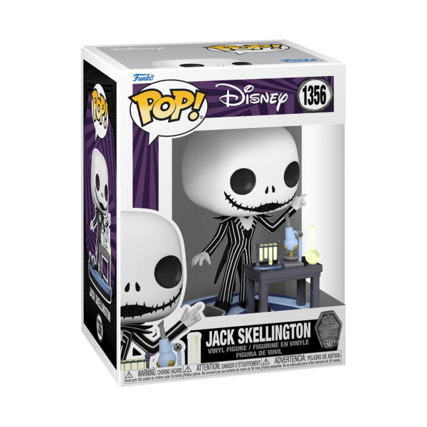 Funko Pop!: Nightmare before Christmas (NBX) 30TH : Jack with Lab (1356) - Afbeelding 2