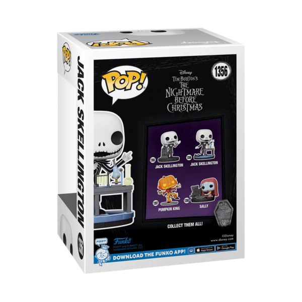 Funko Pop!: Nightmare before Christmas (NBX) 30TH : Jack with Lab (1356) - Afbeelding 4