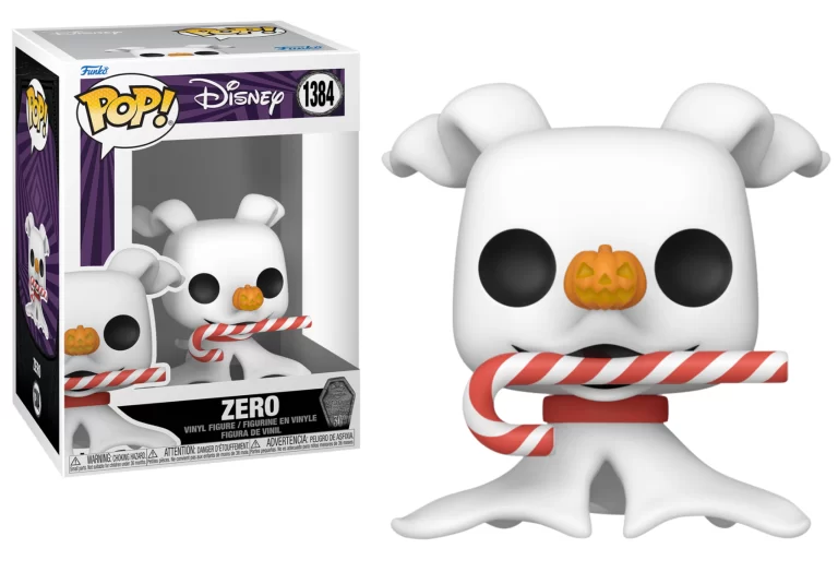 Funko Pop!: Nightmare before Christmas (NBX) 30TH : Zero with Candy Cane (1384)