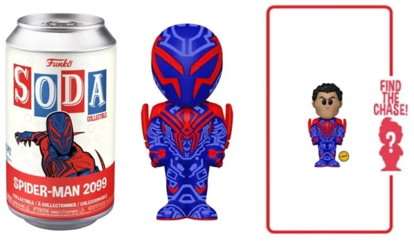 SPIDER-MAN ATSV - POP Vinyl Soda - Spider-Man 2099 w/Chase - Afbeelding 3