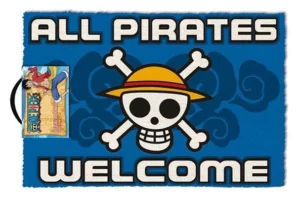 ONE PIECE - All Pirates Welcome - Deurmat