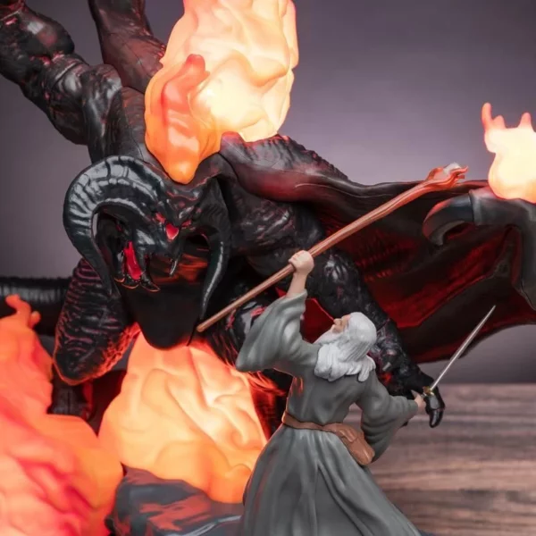 LORD OF THE RINGS - Balrog vs Gandalf - Lamp 41cm - Afbeelding 3