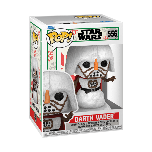 Funko Pop! Star Wars: Holiday - Snowman Darth Vader (556) - Afbeelding 2