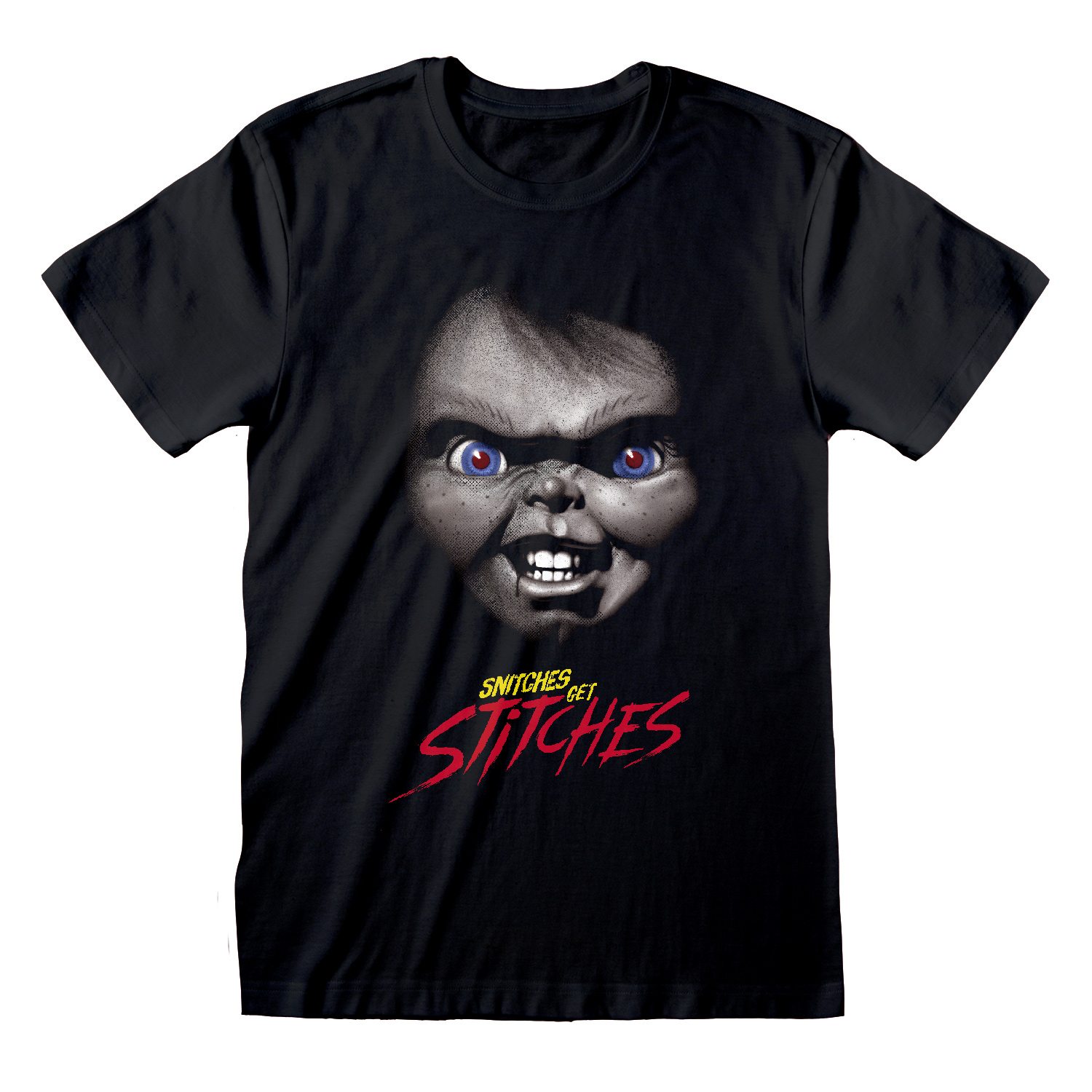 CHUCKY - Snitches Get Stitches - Unisex T-Shirt
