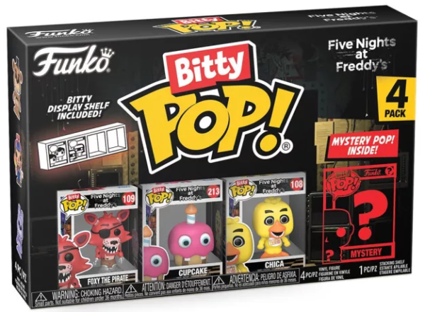 Funko Bitty Pop! FNAF - Foxy - 4 Pack 2.5cm - Afbeelding 2