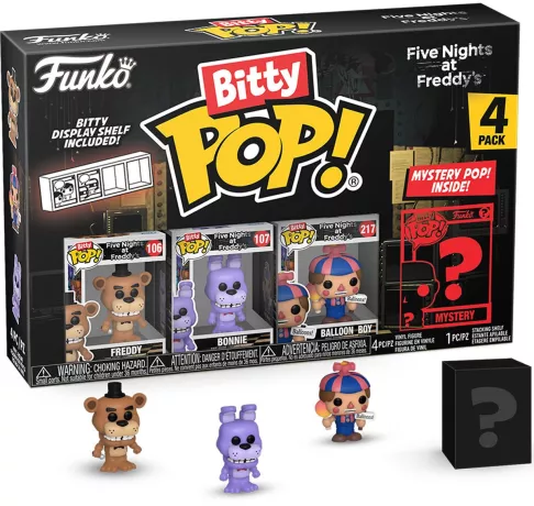 Funko Bitty Pop! FNAF - Freddy - 4 Pack 2.5cm