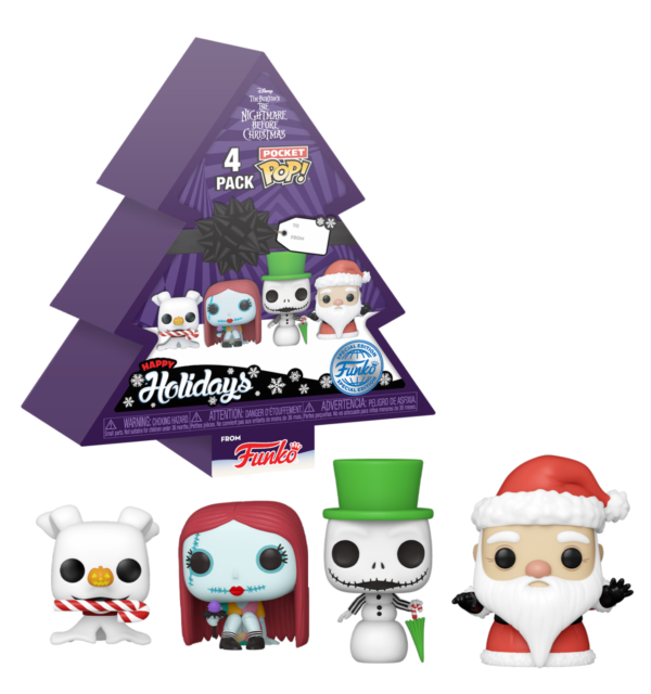 NBX HOLIDAY - Pocket Pop 4-Pack : Tree Holiday Box