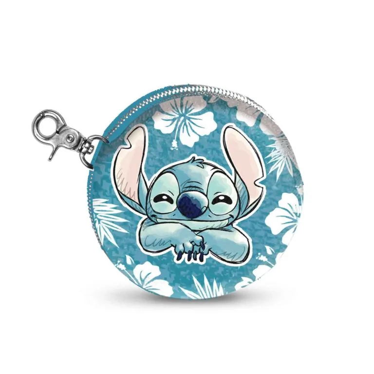 STITCH - Azul - Cookie Casual Coin Purse '8,7x2,3cm'