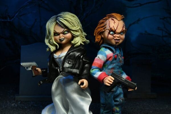 CHUCKY - Clothed Chucky & Tiffany - Action Figure 14cm - Afbeelding 5