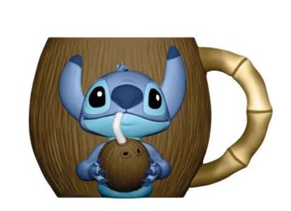 STITCH - Coconut - 3D mok 414ml