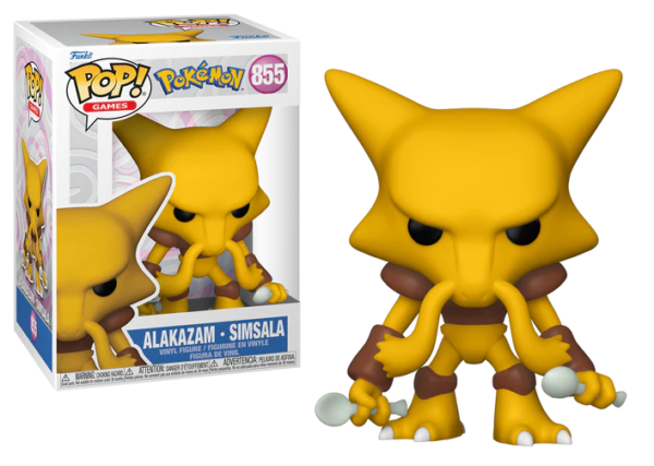Funko Pop! Games: Pokemon - Alakazam (855)