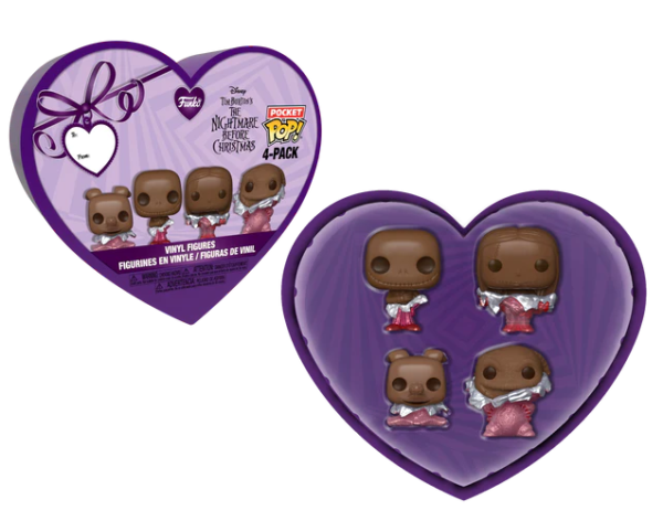NBX - Pocket Pop 4-Pack : Valentine's Box (Chocolate lookalike)